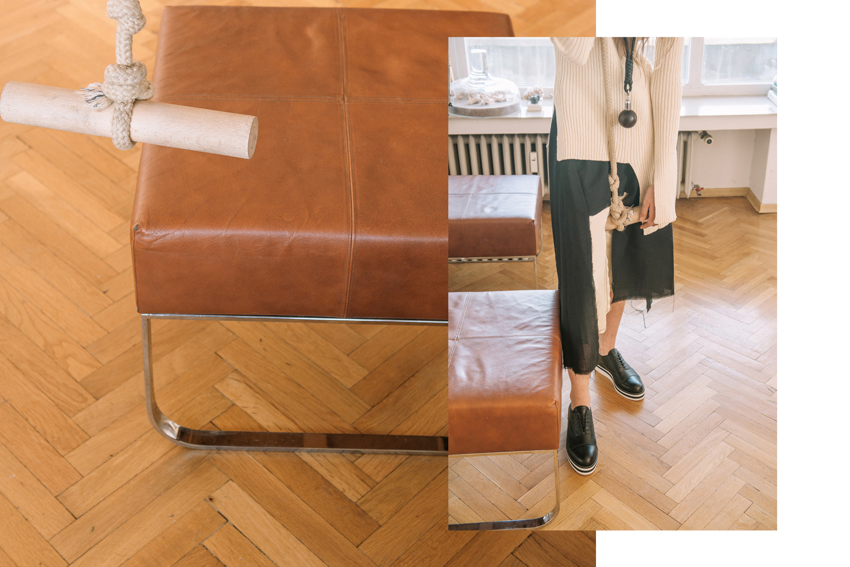 Топ и пола MARNI от Plus Zero Concept Store, обувки Marella от Week & Shop MDL, колие Neva Balnikova