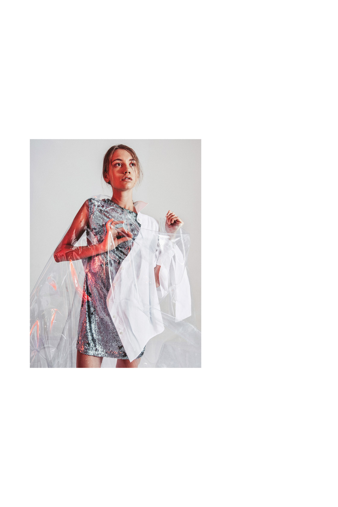 рокля Zara, риза Ann Demeulemeester от Plus Zero