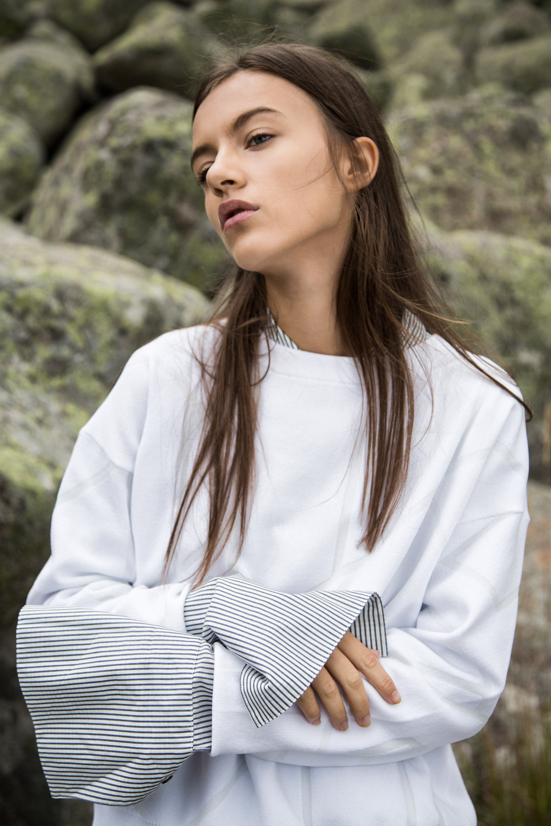 Риза Scoth & Soda от Collective, пуловер Armani Exchange