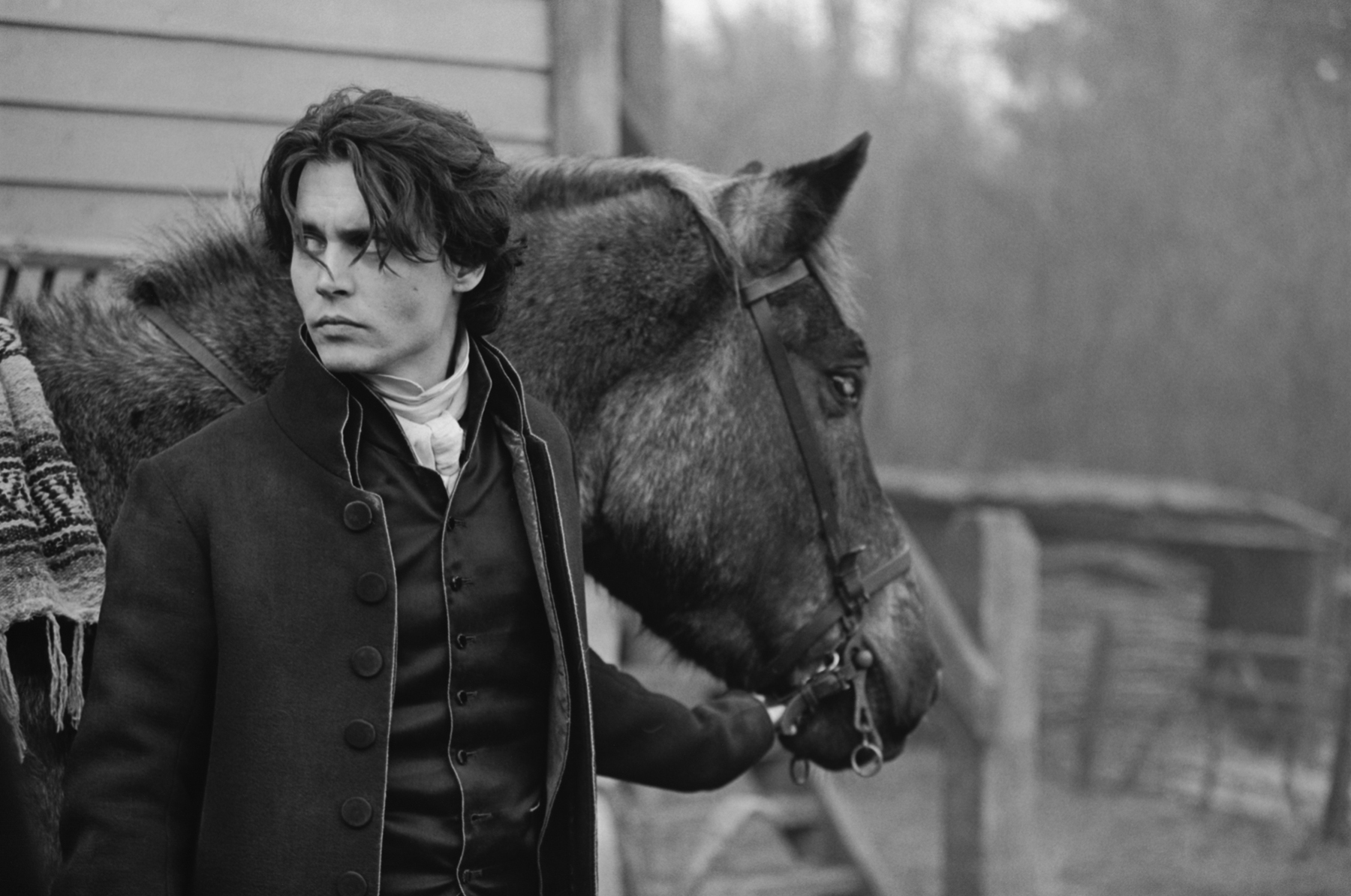 Johnny Depp on location, Sleepy Hollow, England, 1999 Johnny Depp on location, Sleepy Hollow, England, 1999