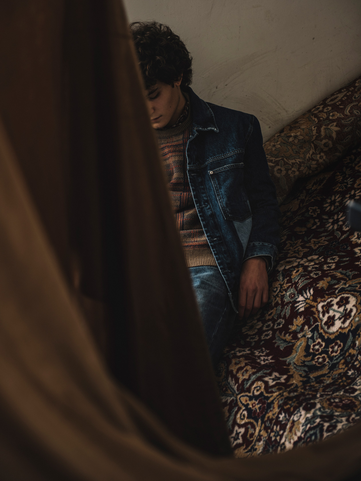 Яке Calvin Klein Jeans от Collective, риза и пуловер Benetton