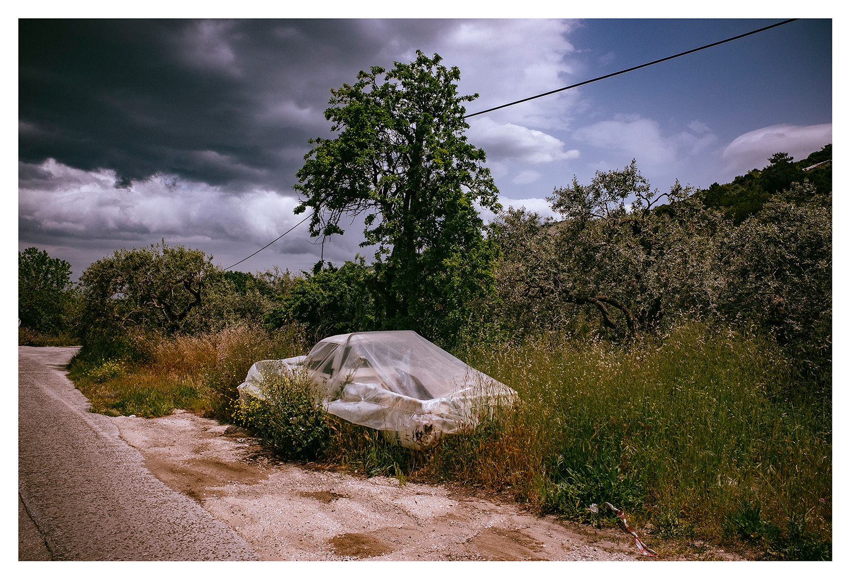 Car-By-The-Road_Greece_90x60cm Car-By-The-Road_Greece_90x60cm