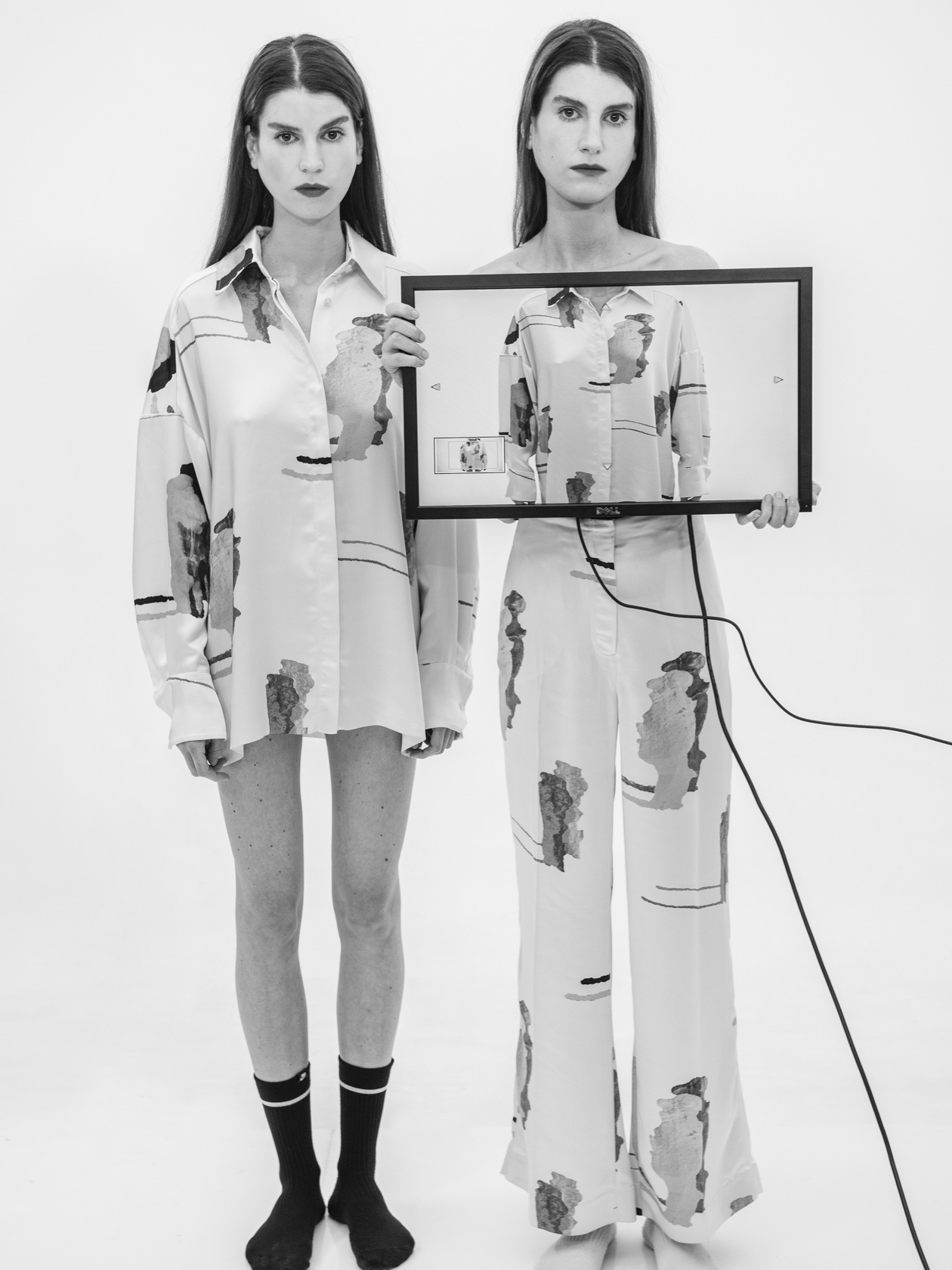 Риза и панталон H&M Studio