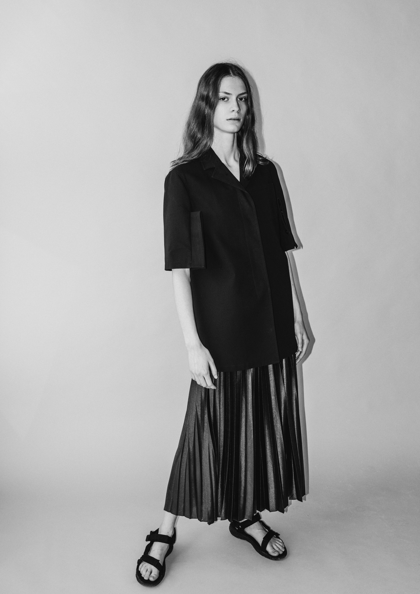 Сако Jil Sander от Koncept 7, пола Marella, сандали архив