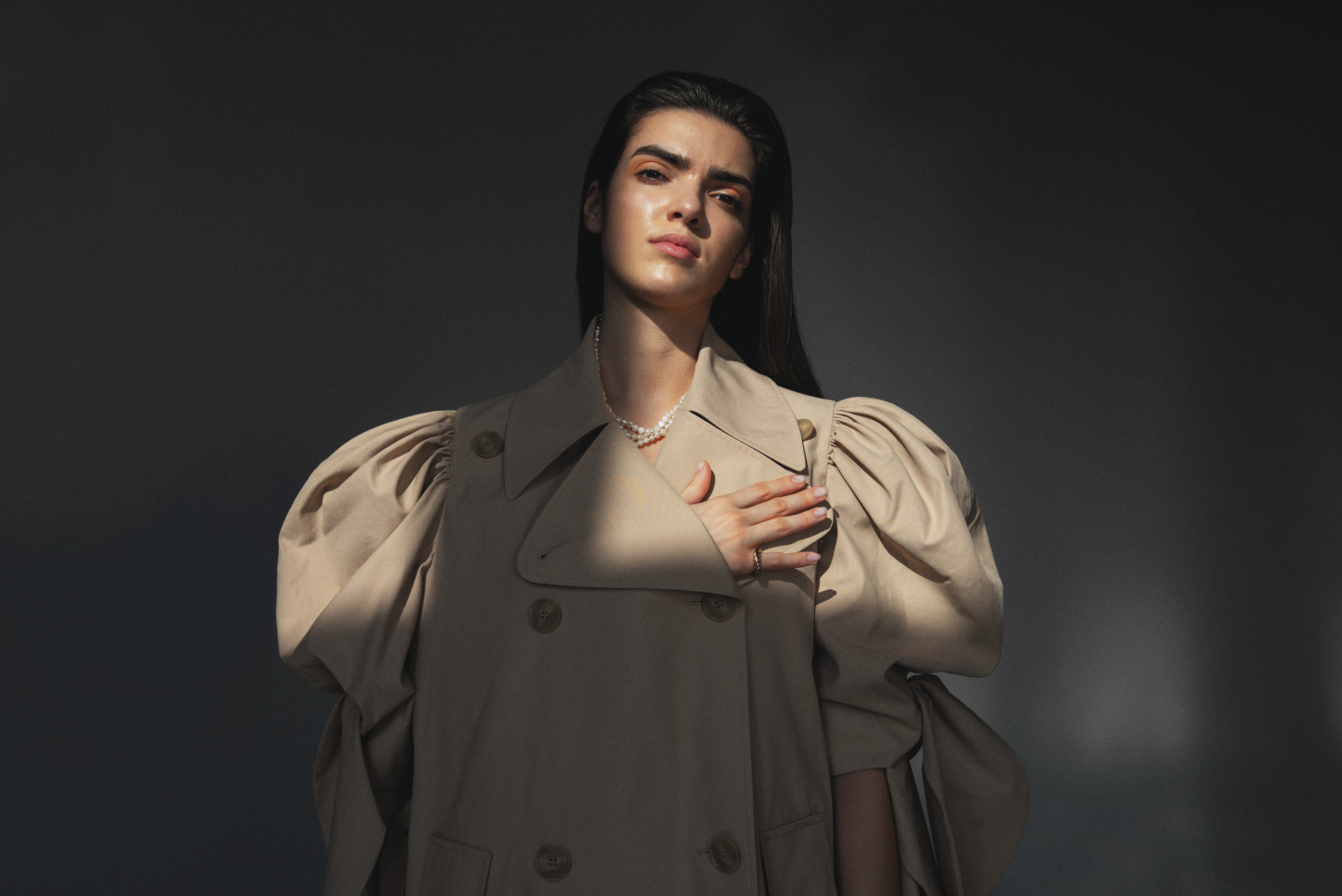 тренчкот  Simone Rocha x H&M